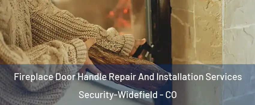  Fireplace Door Handle Repair And Installation Services Security-Widefield - CO