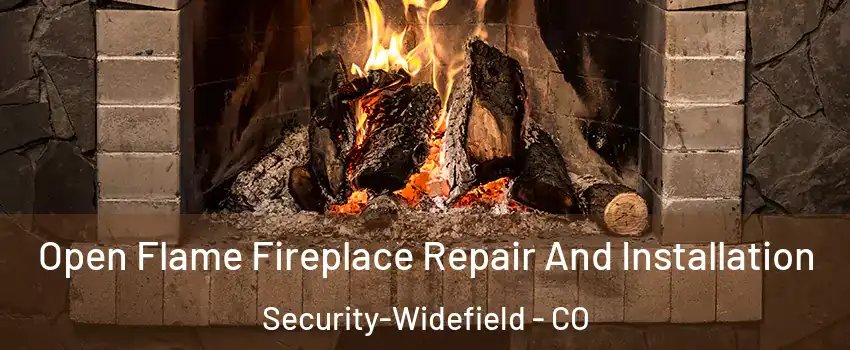  Open Flame Fireplace Repair And Installation Security-Widefield - CO